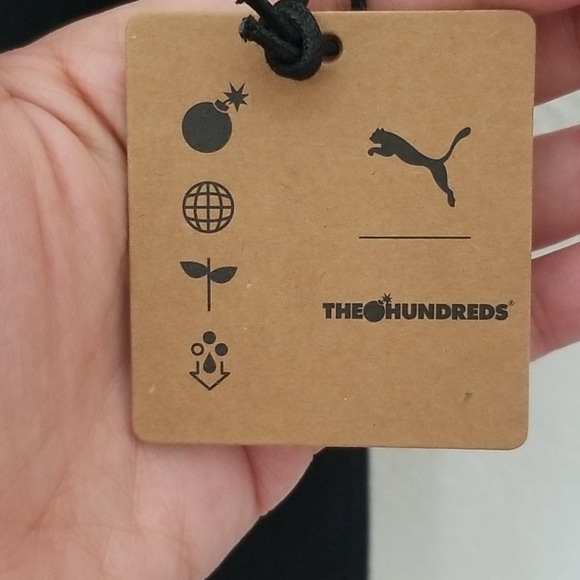 NWT Puma x The Hundreds Black and Grey Reversible Shorts - Picture 11 of 11